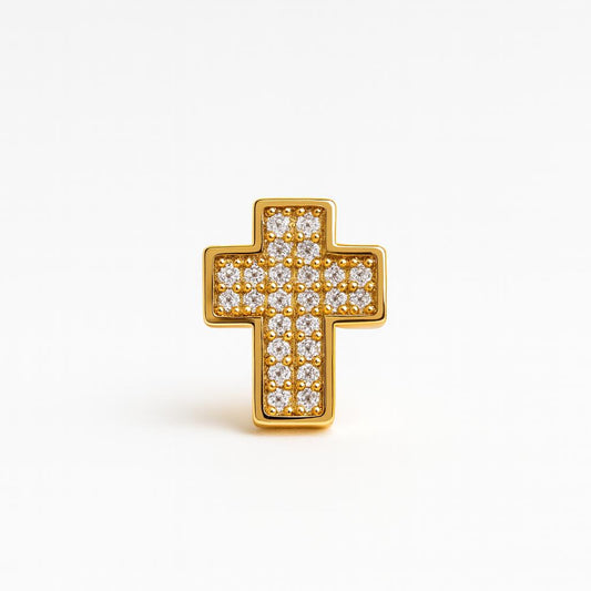 Pendant - Cross with delicate stones